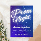 Invitation Prom Night - Under the Stars 