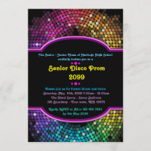 Prom senior junior, Disco, Style Gatsby, Lumière d