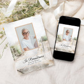 Invitation Promenade à la plage Mémorial de l'anniversaire de