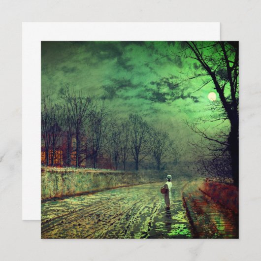 Invitation Promenade au clair de lune (Devant / Derrière)