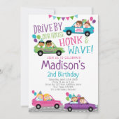 Invitation Promenade d'anniversaire (Devant)