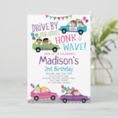 Invitation Promenade d'anniversaire (Debout devant)