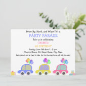 Invitation Promenade d'anniversaire (Debout devant)