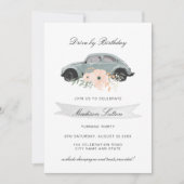 Invitation Promenade d'anniversaire par Watercolor Beetle Flo (Devant)