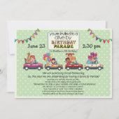Invitation Promenade d'anniversaire pour enfants (Devant)