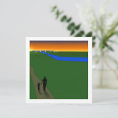 Invitation Promenade Du Père Et De L'Enfant (Debout devant)