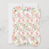 Invitation Promenade Elephant Par Baby shower Parade (Dos)