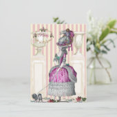 Invitation Promenade matinale sur les Champs-Élysées (Debout devant)