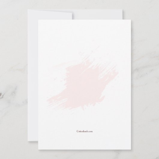 Invitation Promesse Pinky (Dos)