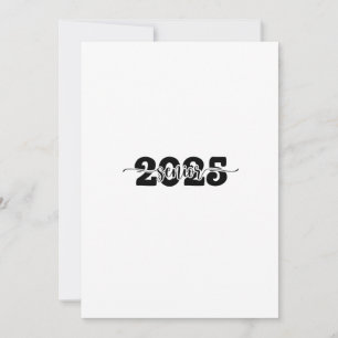 Invitation Promotion de finissants 2025 Classe de 2025 École