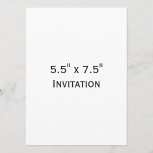 Invitation Promotion de Marque Simple au Carré 5,5" x 7,5"
