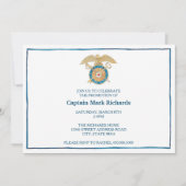 Invitation Promotion du quartier-maître de l'Armée de terre C (Devant)