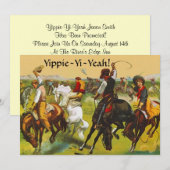 Invitation Promotion @ Groupe de travail Yippie Yi Ouais Invi (Devant / Derrière)