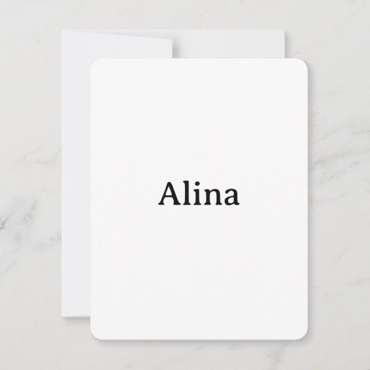 Invitation Promotion Simple de Marque Arrondi 4,25" x 5,5" (Devant)