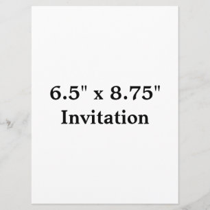 Invitation Promotion Simple de Marque au Carré 6,5" x 8,75"