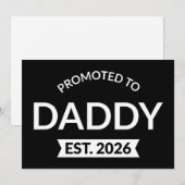Invitation Promu À Daddy Est. 2026 II (Devant / Derrière)