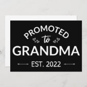 Invitation Promu À Grand-Mère Est. 2022 II (Devant / Derrière)