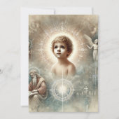 Invitation Prophétie biblique imprimable de Jésus Scrapbook (Devant)