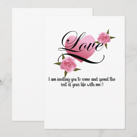 Invitation Proposition (Devant / Derrière)