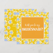 Invitation Proposition d'aide-ménagère moderne de couleur jau (Devant / Derrière)