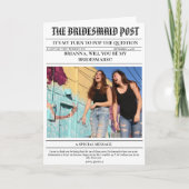 Invitation Proposition de Bridemaids moderne Enveloppement de (Devant)