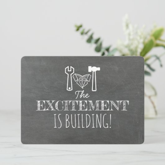 Invitation Proposition de fabricant du contrat de constructio (Debout devant)