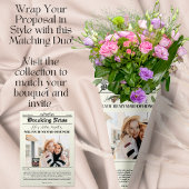 Invitation Proposition de la domestique Couverture du journal