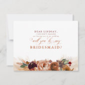 Invitation Proposition de la servante Pampas Grass Terracotta (Devant)