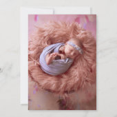 Invitation Proposition de parrain de photo moderne (Dos)