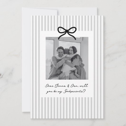 Invitation Proposition de parrainage pour Grey Stripes (Devant)