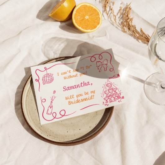 Invitation Proposition de servante de la tour de Champagne éc