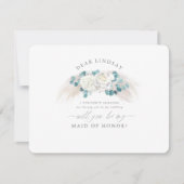 Invitation Proposition d'une servante de Pampas pour la verdu (Devant)