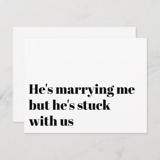 Invitation Proposition d'une servante d'information sur la ty (Devant / Derrière)