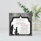 Invitation Proposition Grooms Personnalisation des mariages h (Debout devant)