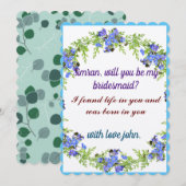 INVITATION PROPOSITION PERSONNALISÉE DE MARIAGE VINATAGÉTIMEL (Devant / Derrière)