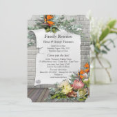 Invitation Protea - Strelitzia Flower Bouquets Réunion (Debout devant)