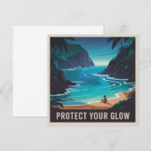 Invitation Protect Your Glow (Devant / Derrière)