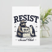 Invitation Protéger le parc national anti-Trump 8647 contre l (Debout devant)