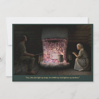 Invitation Psaume 18:28—Tu Allumes Ma Lampe