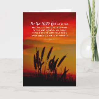 Invitation Psaume 84 11 de vers de bible de foin de coucher