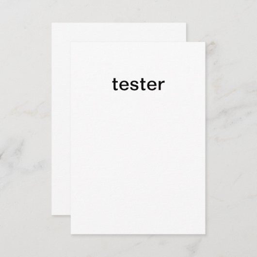 Invitation publié en 3e vue (Devant / Derrière)
