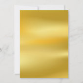 Invitation Puis et maintenant 2 Photo 50e anniversaire Mariag (Dos)