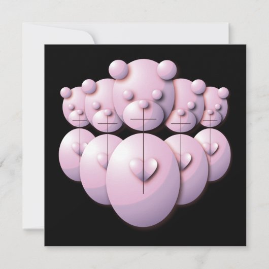 Invitation puissance du panda (Devant)