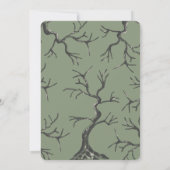 Invitation Puissant comme le Chêne Éffrayant Adulte Anniversa (Dos)