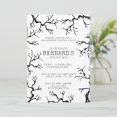 Invitation Puissant comme le Chêne Éffrayant Adulte Anniversa (Debout devant)