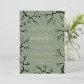 Invitation Puissant comme le Chêne Éffrayant Adulte Anniversa (Debout devant)