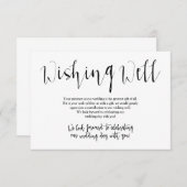 Invitation Puits de souhaits de mariage champêtre (Devant / Derrière)