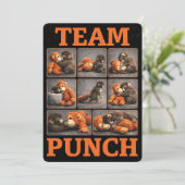 Invitation Punch Baby Monkey (Debout devant)