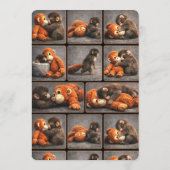 Invitation Punch Baby Monkey (Dos)