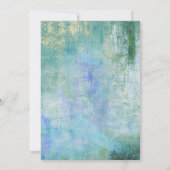 Invitation Punk Graffiti Rock et Mariage de rouleaux (Dos)